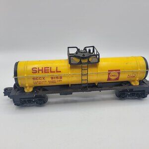 VTG 1973 Lionel O Gauge #6-9152 Shell SCCX Single Dome Tank Car